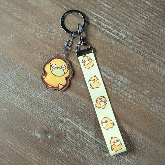 Lanyard & Charm - Gelbe Ente