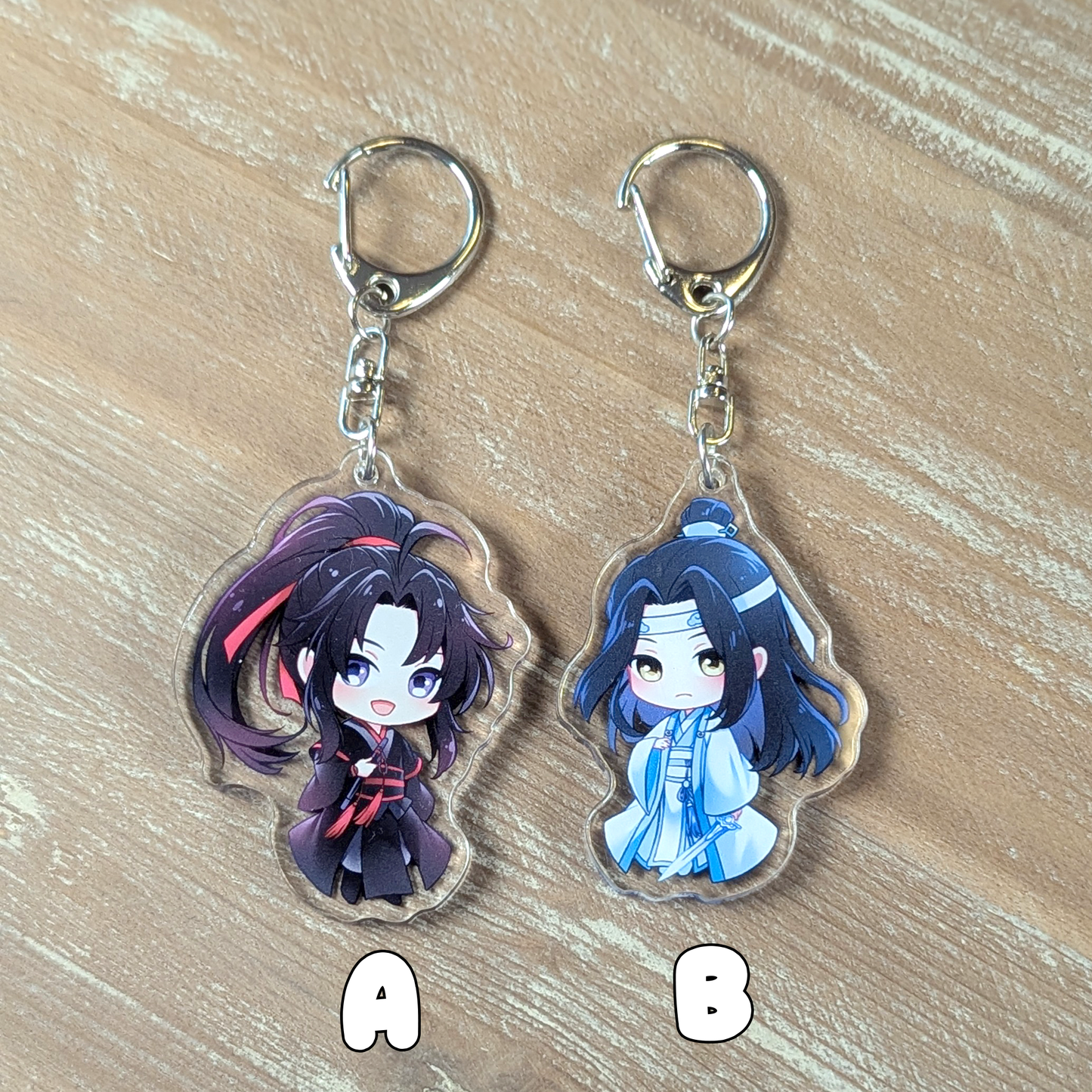 Schlüsselanhänger - Chinesische Chibis