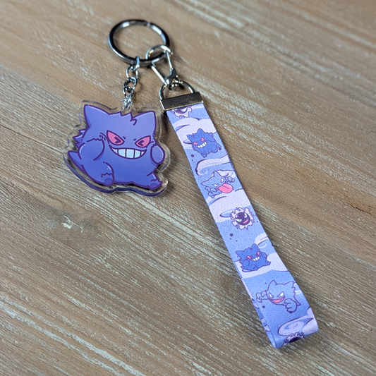 Lanyard & Charm - Lila Geister