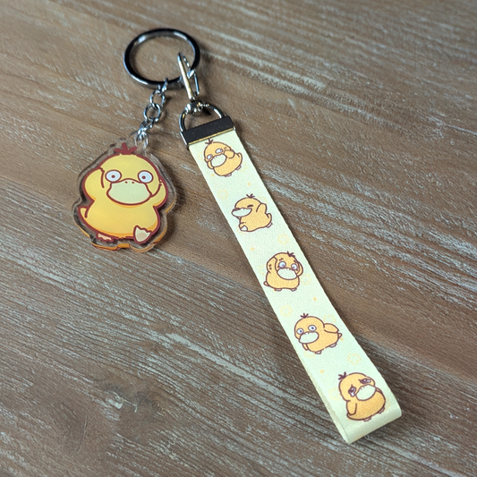 Lanyard & Charm - Gelbe Ente