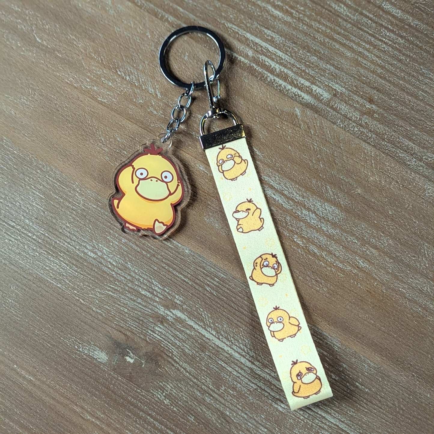 Lanyard & Charm - Gelbe Ente