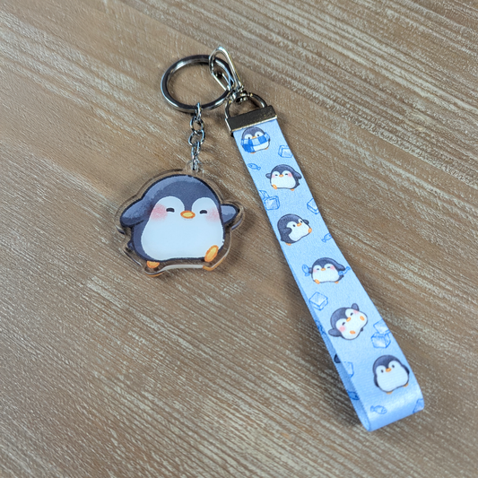 Lanyard & Charm - Pinguin