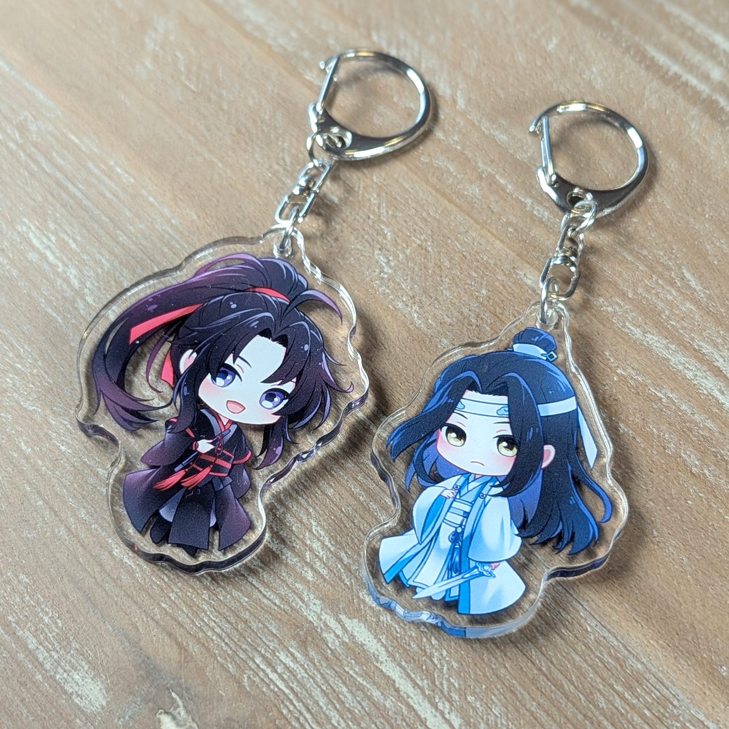 Schlüsselanhänger - Chinesische Chibis